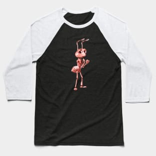 Happy Ant of Sad Ant With Bindle Baseball T-Shirt